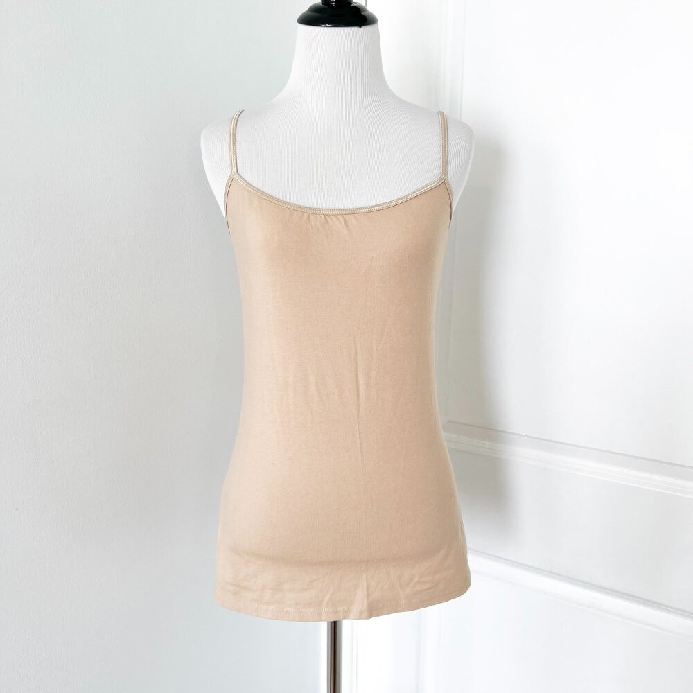 Metaphor Nude Tan Cami Tank Top